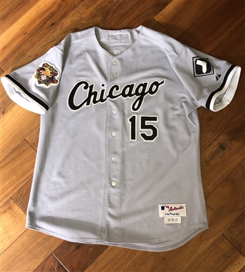 Sandy Alomar Junior's 2001 Chicago White Sox Game-Worn & Autographed Road  Jersey!