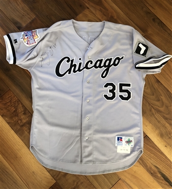 Vintage Chicago White Sox Frank Thomas 35 Baseball Jersey 