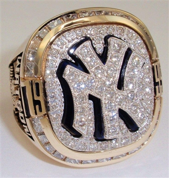 1999 New York Yankees World Series Champions 14K Gold and Diamond ...
