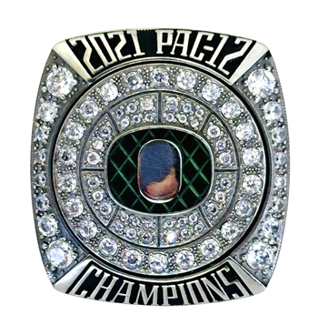 Oregon Basketball Rings Authentic 2021 Oregon Ducks NCAA Basketball Sweet Sixteen Pac-12 ...
