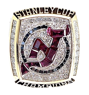 NHL 1995 2000 2003 New Jersey Devil Hockey Championship Ring 3