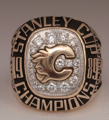 Calgary Flames 1989 Stanley Cup Final NHL Championship Ring